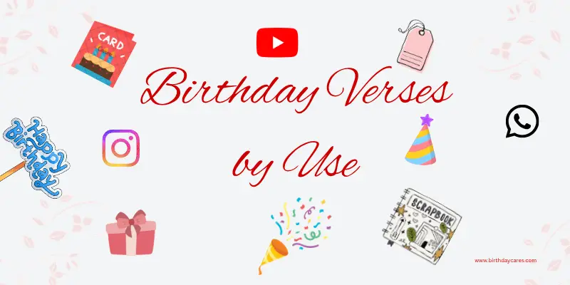 birthday verses by use