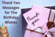 130+  Thank You Messages for The Birthday Wishes