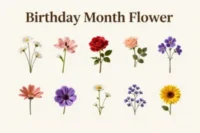 Birthday months flowers