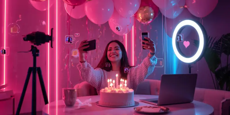 social media and milestone birthday